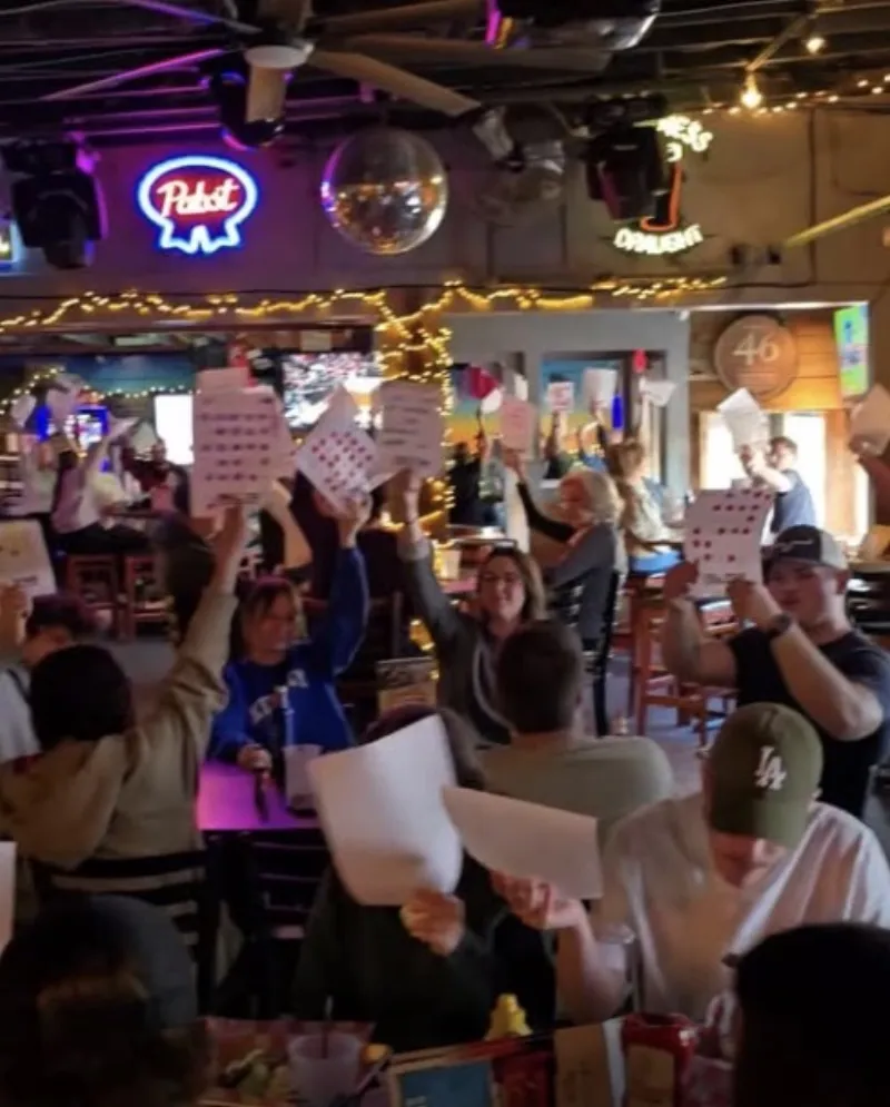 Music bingo night hosted by All Star Entertainment