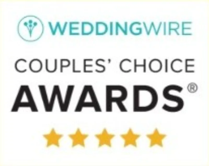 WeddingWire Couples Choice Awards badge