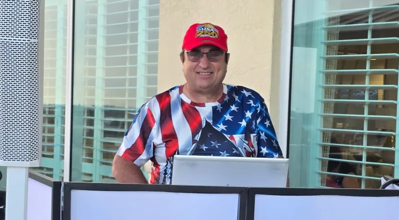 DJ performing at an All Star Entertainment event